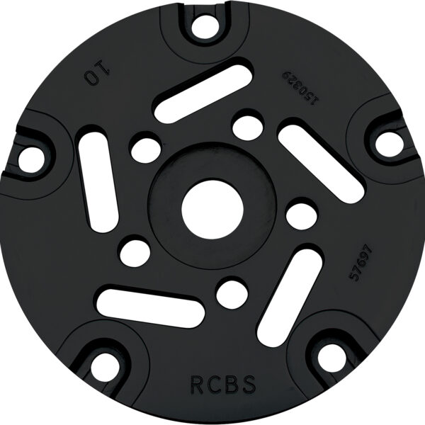 RCBS 88929 Pro Chucker 5 Shell Plate Size #6 Black Steel