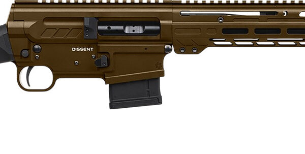 CMMG 55A520BMB Dissent BR4 5.56x45mm 10+1 16.10″ Black Nitride Threaded Barrel, Midnight Bronze Cerakote Aluminum Receiver w/Picatinny Rail, M-LOK Handguard, Magpul Fixed Black Polymer Stock