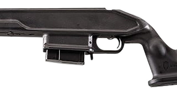 Archangel AA1500 Precision Stock Black Synthetic Fixed with Adjustable Cheek Riser for Weatherby Vanguard; Howa 1500