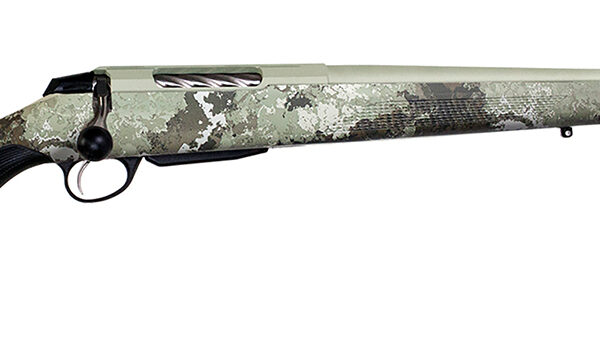 Tikka JRTXVA320 T3x Lite 30-06 Springfield 3+1 22.40″ Desert Verde Cerakote Fluted Threaded Barrel & Drilled & Tapped Receiver, Veil Alpine Fixed Synthetic Stock, Right Hand