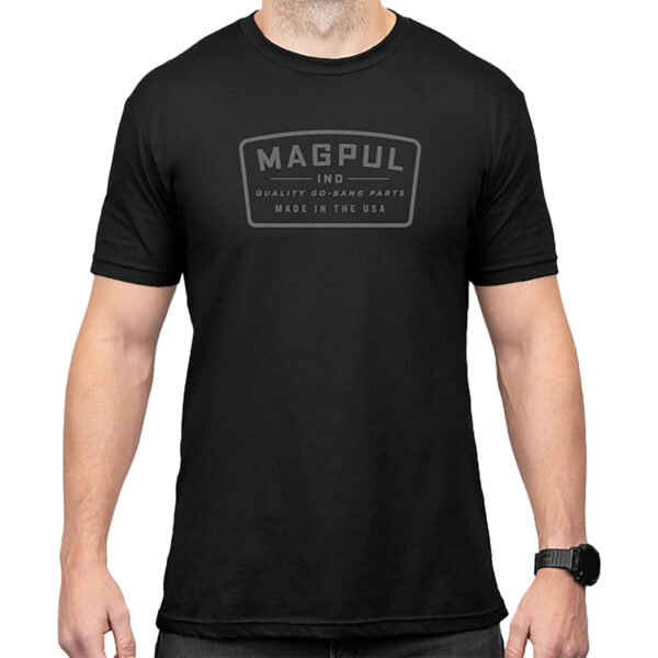 Magpul MAG1526-001-XL Go Bang Parts  Black Cotton/Polyester Short Sleeve XL