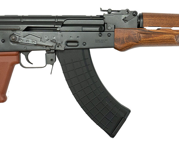 Pioneer Arms POLAKSFTW Sporter 7.62x39mm 30+1 16.30″ Black Barrel, Black Receiver w/Side Mounted Optic Rail, Wood Handguard, Laminated Wood Stock & Grip