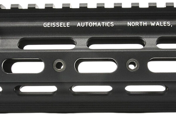 Geissele Automatics 05190B Super Modular Rail HK Black Aluminum 10.50″ Long