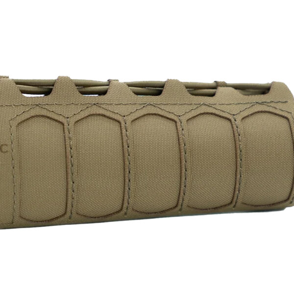 Cole-tac HG102 SD Handguard Wrap No Slots Coyote Brown Squadron 6.5″ Long