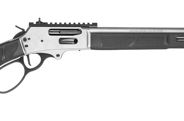 Smith & Wesson 14205 1854  30-30 Win 6+1 20″ Stainless Threaded Barrel, Stainless Steel Receiver s/Picatinny Rail, M-LOK Forend, Black Fixed Synthetic Stock