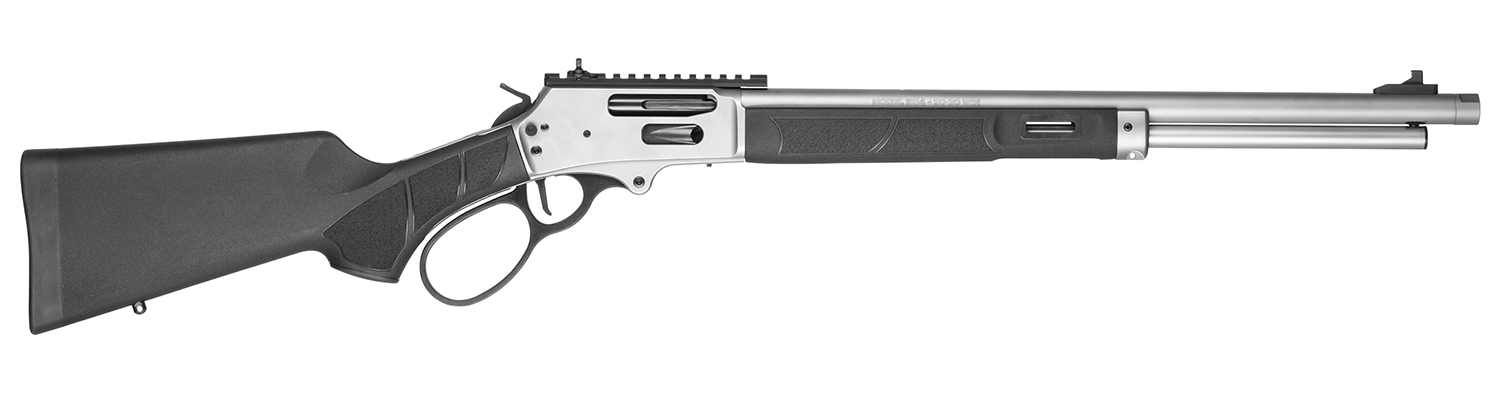 Smith & Wesson 14205 1854 30-30 Win 6+1 20" Stainless Threaded Barrel, Stainless Steel Receiver s/Picatinny Rail, M-LOK Forend, Black Fixed Synthetic Stock
