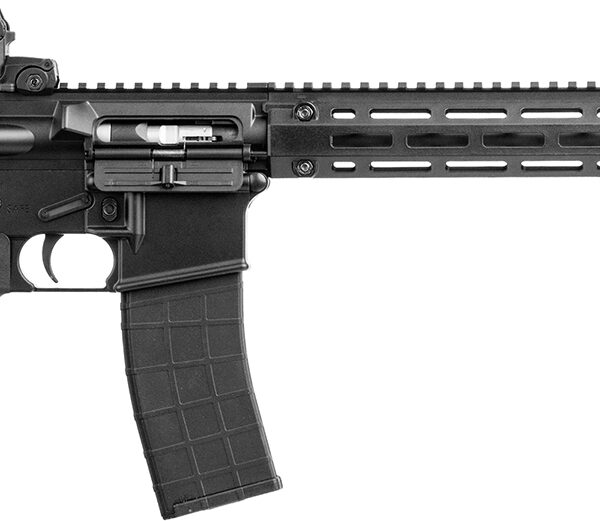 Tippmann Arms A101034 M4 Pro MSR 22 LR 25+1 16″ Black Parkerized Threaded Barrel, Matte Black Aluminum Receiver w/Picatinny Rail, M-LOK Handguard, Black Adj CAR15 Polymer Stock, Black Gen2 Grip, Right