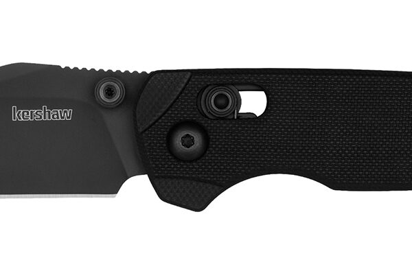 Kershaw 6106BLK Bel Air  3.05″ Folding Clip Point Plain Black PVD CPM MagnaCut Steel Blade, Black Textured G10 Handle