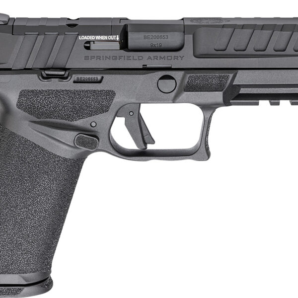 Springfield Armory EC9459BCAU Echelon *CA Compliant Full Size 9mm Luger 10+1 4.50″ Black Melonite Barrel & Steel Optic Ready/Serrated Slide, Black Polymer Frame w/Picatinny Rail, Textured Grip