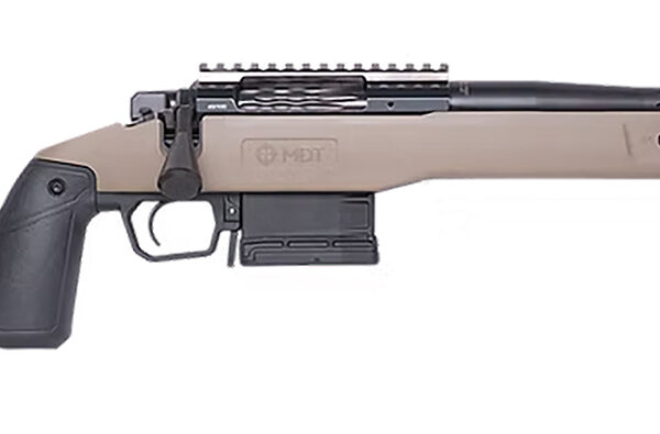 Cnc Firearms CNCFX722CM Faxon FX7 22 Creedmoor 5+1 16″ Black Spiral Fluted Threaded Barrel, Black Receiver w/Picatinny Rail, MDT Flat Dark Earth Polymer Stock