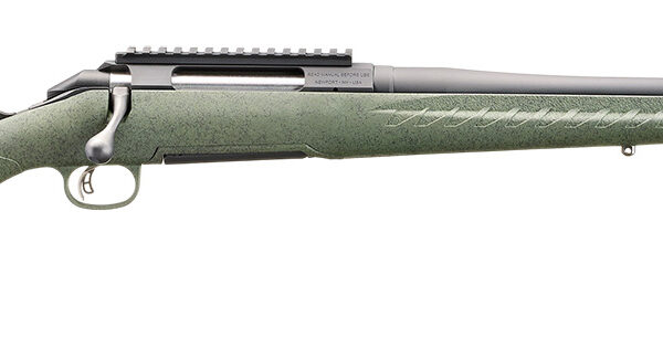 Glenfield 52006 Model A  Full Size 350 Legend 5+1 20″ Matte Black Threaded Barrel, Matte Black Alloy Steel Receiver w/Picatinny Rail, Moss Green Splatter Fixed Synthetic Stock, Thread Protector
