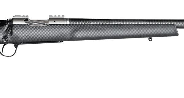 Christensen Arms 8010800505 Summit TI  308 Win 4+1 16.25″ Carbon Fiber Threaded Barrel, Natural Titanium Drilled & Tapped Receiver, Black Carbon Fiber Thumbhole Stock