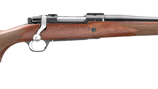 Ruger 67102 Hawkeye Hunter 243 Win 4+1 16.60″ Satin Blued Threaded Barrel, Satin Blued Steel Receiver w/Integral Scope Mount, American Walnut Fixed Stock, Right Hand