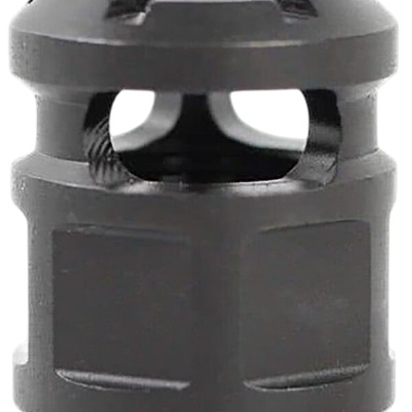 Armaspec ARM4511-BLK Micro Compensator ROOK Black QPQ Nitride Stainless Steel 1/2″x28 Threads Multi Caliber