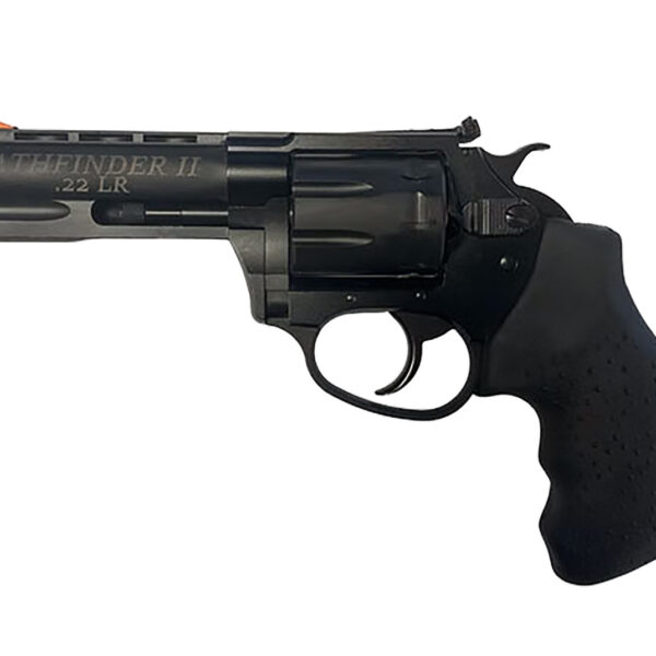 Charter Arms 12335 Pathfinder II Small Frame 22 Mag 8 Shot 3.50″ Black Passivate Steel Barrel & Cylinder, Black Passivate Aluminum Frame, Black Rubber Grip, Exposed Hammer