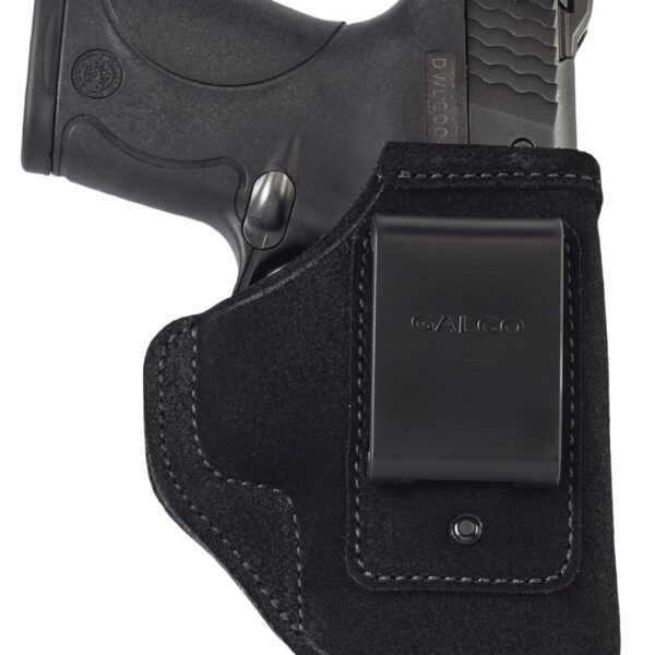 Galco STO212RB Stow-N-Go  IWB Black Steerhide Fits Kimber 1911 5″ Right Hand