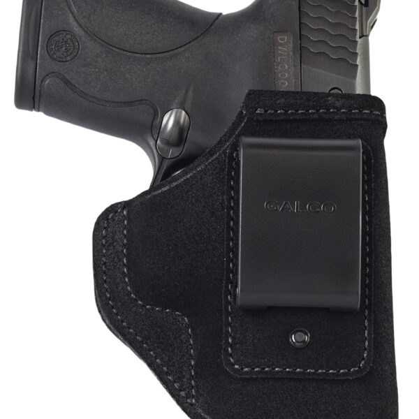 Galco STO226RB Stow-N-Go  IWB Black Steerhide Fits Glock 19 Gen1-5 Right Hand