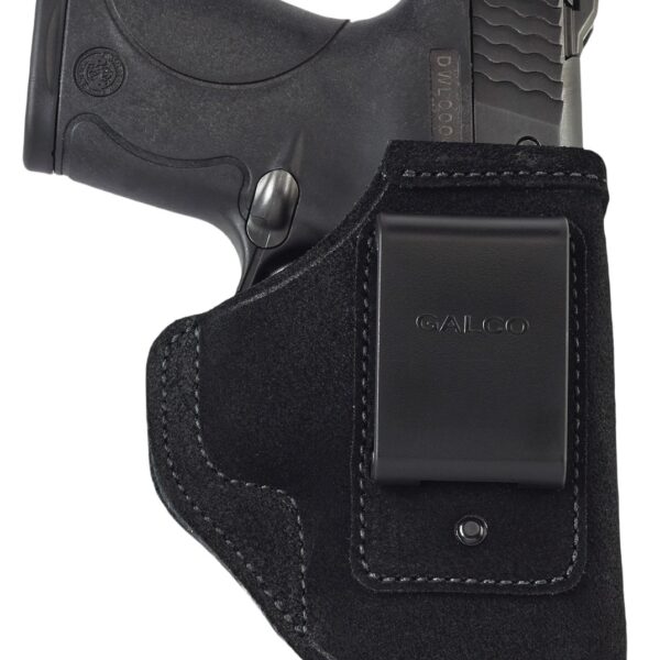 Galco STO266RB Stow-N-Go  IWB Black Steerhide Fits Kimber 1911 4″ Right Hand
