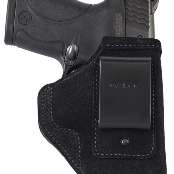 Galco STO472RB Stow-N-Go  IWB Black Steerhide Fits S&W M&P 4.25″ 9/40 Right Hand