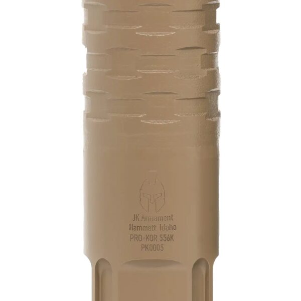 Jk Armament JK172PROKOR556KFDE PRO-KOR 5.56mm FDE Stainless Steel 1/2″x28