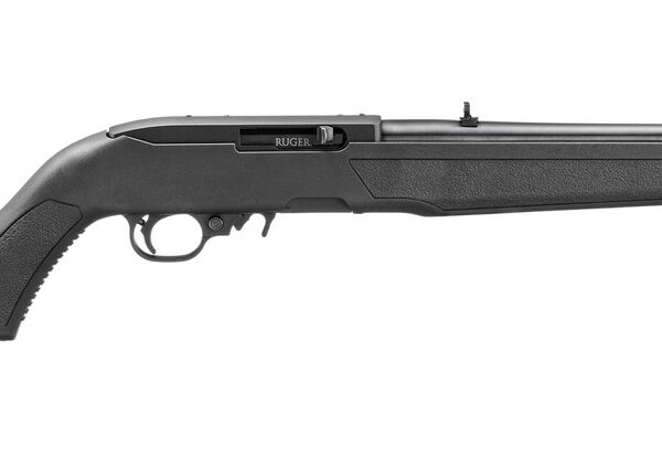 Ruger  10/22  22 LR 10+1 16.40″ Satin Black Threaded Barrel & Steel Drilled & Tapped Receiver, Black Fixed w/M-LOK Polymer Stock