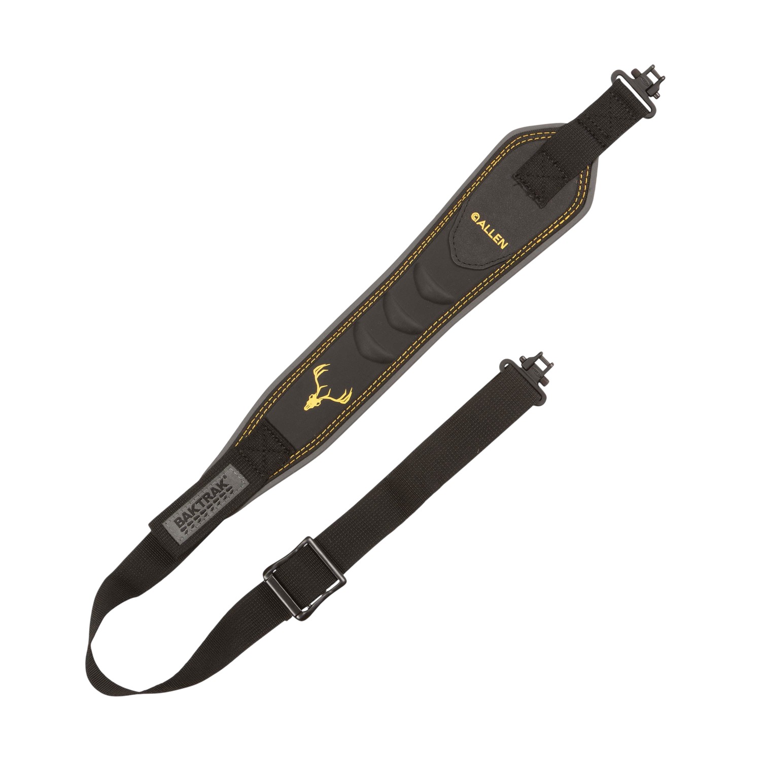 Allen 8355 Boulder 2 Point Sling Black/Yellow 36" OAL Rifle/Shotgun