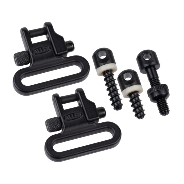 Allen 14420 Magnum Swivel  Set Black 1″ Bolt Action Rifles