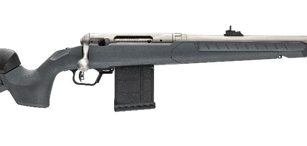 Savage Arms 32499 110 300 Blackout 10+1 16.50″ Heavy Barrel, Flat Dark Gray Adj LOP Synthetic Stock, Right Hand