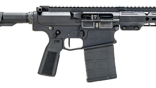 Faxon Firearms FX8608 Sentinel 8.6 Blackout 8″ Big Gunner Barrel, Black Aluminum Receiver w/Picatinny Rail, M-LOK Handguard, Black Polymer B5 Grip