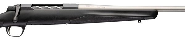 Browning 036118226 X-Bolt 2 Western Hunter Special Full Size 30-06 Springfield 4+1 22″ Matte Stainless Threaded Barrel, Matte Stainless Steel Drilled & Tapped Receiver, Black Adj Comb Synthetic, Stock