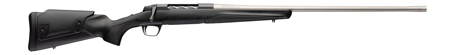 Browning 036118226 X-Bolt 2 Western Hunter Special Full Size 30-06 Springfield 4+1 22" Matte Stainless Threaded Barrel, Matte Stainless Steel Drilled & Tapped Receiver, Black Adj Comb Synthetic, Stock