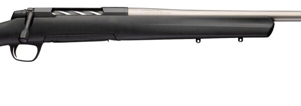 Browning 036120297 X-Bolt 2 Special Max LR SPR Full Size 300 PRC 3+1 26″ Matte Stainless Heavy Sporter Threaded Barrel, Matte Stainless Stainless Steel Drilled & Tapped Receiver, Black Adjustable Max