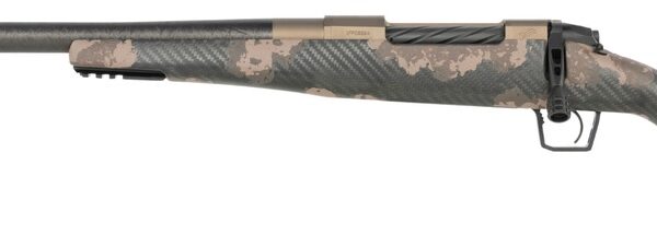 Fierce Firearms ROG65PRC20BRSLH Carbon Rogue 6.5 PRC 3+1 20″ Carbon Fiber Match Grade Threaded Barrel, Smoked Bronze Cerakote Stainless Steel Drilled & Tapped Receiver, Sonora Ambush Camo LR Negative
