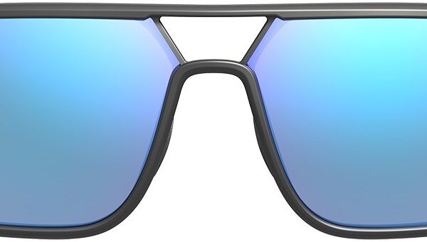 LEU 186748 BRIDGER    MATTE BLACK     BLUE MIRROR