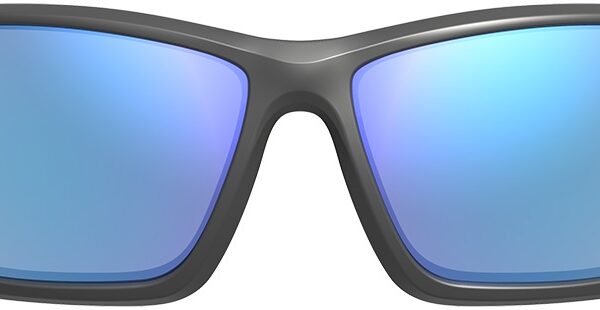 LEU 186746 CHEYENNE   MATTE BLACK     BLUE MIRROR