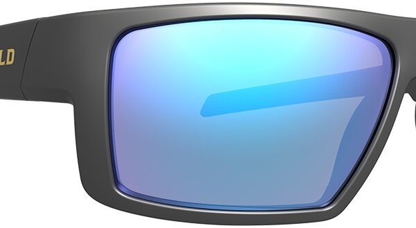 LEU 186741 SWITCHBACK MATTE BLACK     BLUE MIRROR