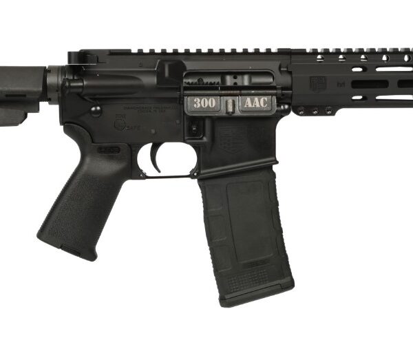 DIAMONDBACK FIREARMS DB-15 PIST 300BLK BLK 8″ SBA3