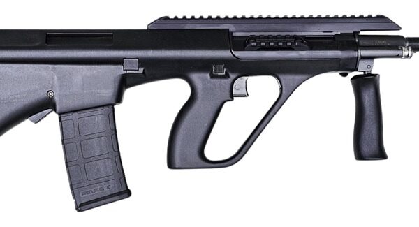 Steyr Arms AUGM2A3BLKNATOEXT AUG A3 M2 5.56 NATO 30+1 16″ Black Synthetic Stock