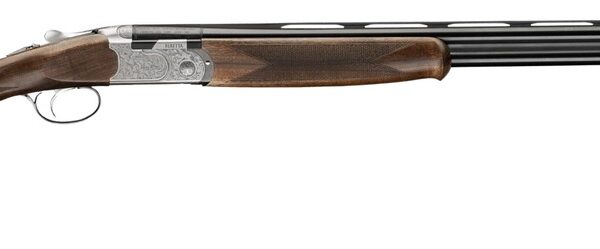 Beretta USA J686F2828 686 Silver Pigeon I 28 Gauge 2 28″ Blued Steelium Vent Rib Barrel, Engraved Silver Receiver, Fixed Walnut Stock