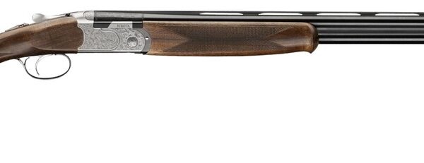 Beretta USA J686F41028 686 Silver Pigeon I 410 Gauge 2 28″ Blued Steelium Vent Rib Barrel, Engraved Silver Receiver, Fixed Walnut Stock