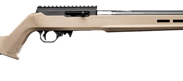 Angstadt Arms AAVV22SMFR Vanquish Superlite 22 LR 10+1 18.50″ Black Match Grade Ported Barrel, Black Hardcoat Anodize Aluminum Receiver w/Picatinny Rail, Flat Dark Earth Magpul X-22 Hunter Synthetic S