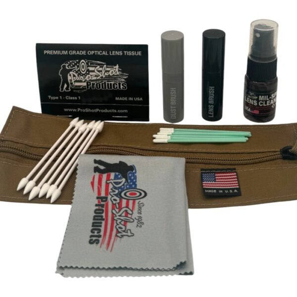 PROSHOT RUCK-LCK LENS CLN KIT IN TACT POUCH