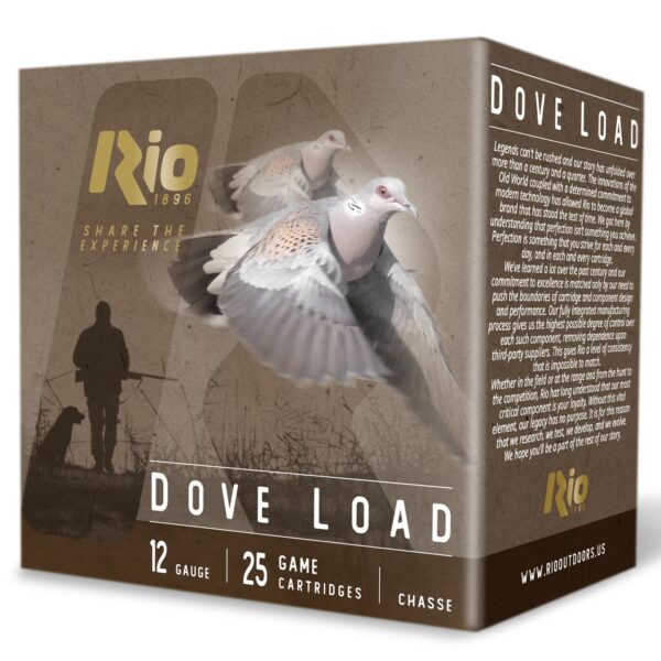 RIO RDL32HV8 DOVE LOAD 12G 2-3/4 8 25/10
