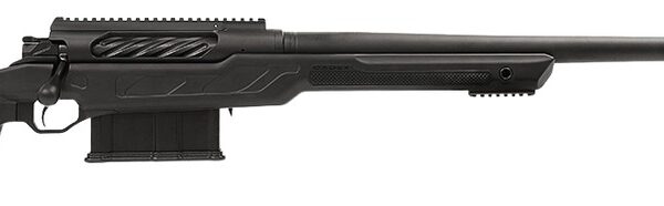 Cadex Inc CDXBMGQUA5029HI20I1J5N BMG Quake  50 BMG 3+1 29″ Black DLC Match Grade Threaded Barrel, Black Cerakote Receiver w/Picatinny Rail, Adj Cheek Piece & LOP Black Polymer Stock
