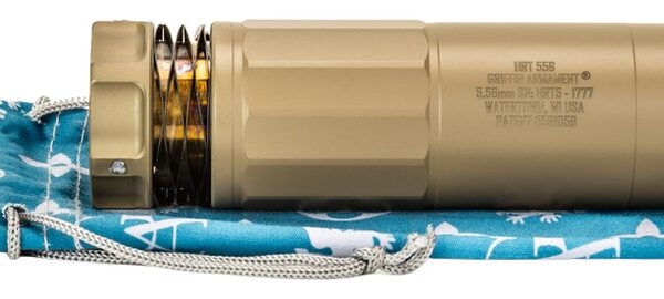 Griffin Armament GADLHRT5FDE-W HRT-556 5.56mm 1.50″ Flat Dark Earth Stainless Steel/Inconel 1/2″x28