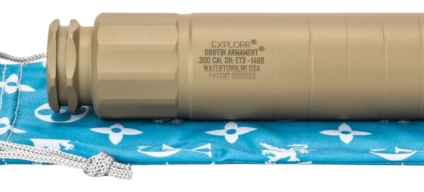 Griffin Armament GAET3FDE-W  Explorr 7.62mm 1.50″ Flat Dark Earth Stainless Steel