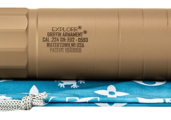 Griffin Armament GAEU2FDE-W Explorr 5.56mm 1.50″ Flat Dark Earth Stainless Steel