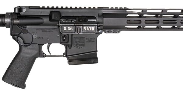 Diamondback DB1790K005 DB15 *CA Compliant 5.56 NATO 10+1 16″ Black Nitride Barrel, Black Hardcoat Anodize Aluminum Receiver w/Picatinny Rail, M-LOK Handguard, Magpul MOE Polymer Brace & Magpul Black G