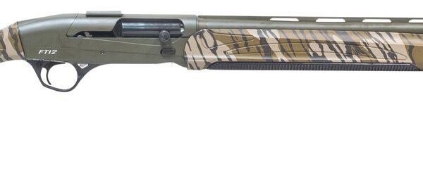 Pointer REXPFT12TCAMO Field Tek FT12 12 Gauge Semi-Auto 3″ 5+1 24″ OD Green Cerakote Vent Rib Barrel, OD Green Cerakote Aluminum Drilled & Tapped Receiver, Fixed Mossy Oak Bottomland Synthetic Stock,