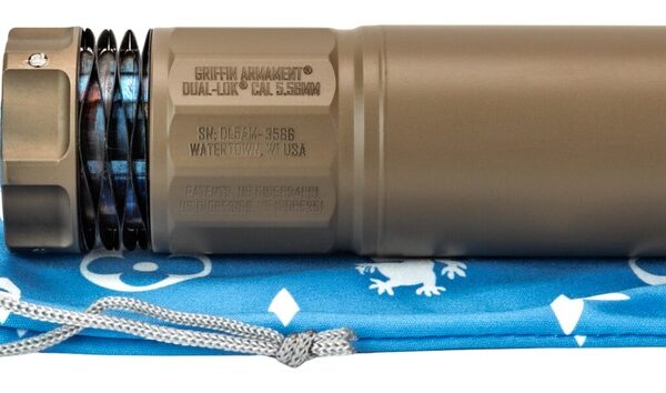 Griffin Armament GADL556FDEAM-W 5 Dual-Lok 5.56mm 1.50″ Flat Dark Earth Stainless Steel/Inconel